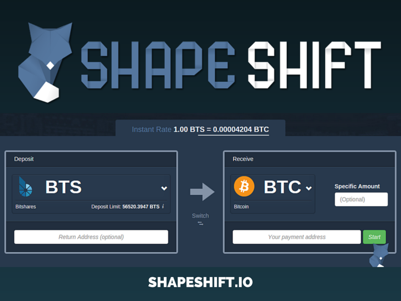 ShapeShift UI