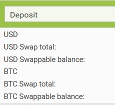 Deposit Summary