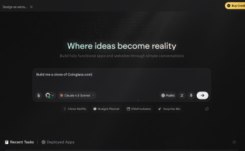 How to Use Emergent.sh to Build Powerful Cryptocurrency Websites and Apps Effortlessly Emergent.sh UI